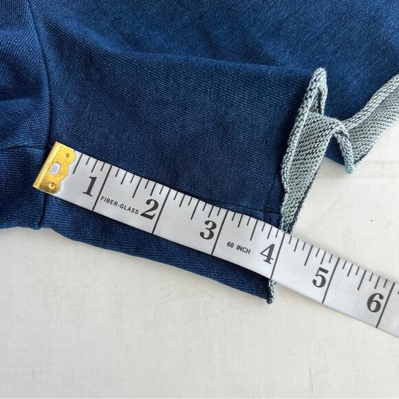 New FABLETICS Terry Sweatshort Shorts Washed Indigo Women’s Various Sizes - Picture 6 of 8